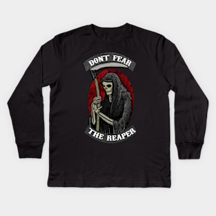 Dont Fear The Reaper Kids Long Sleeve T-Shirt